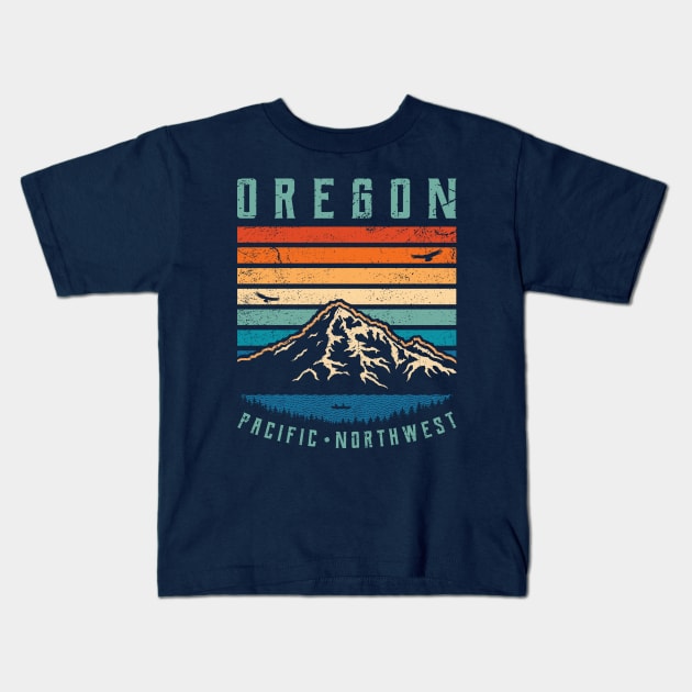 Oregon Kids T-Shirt by TigerTom